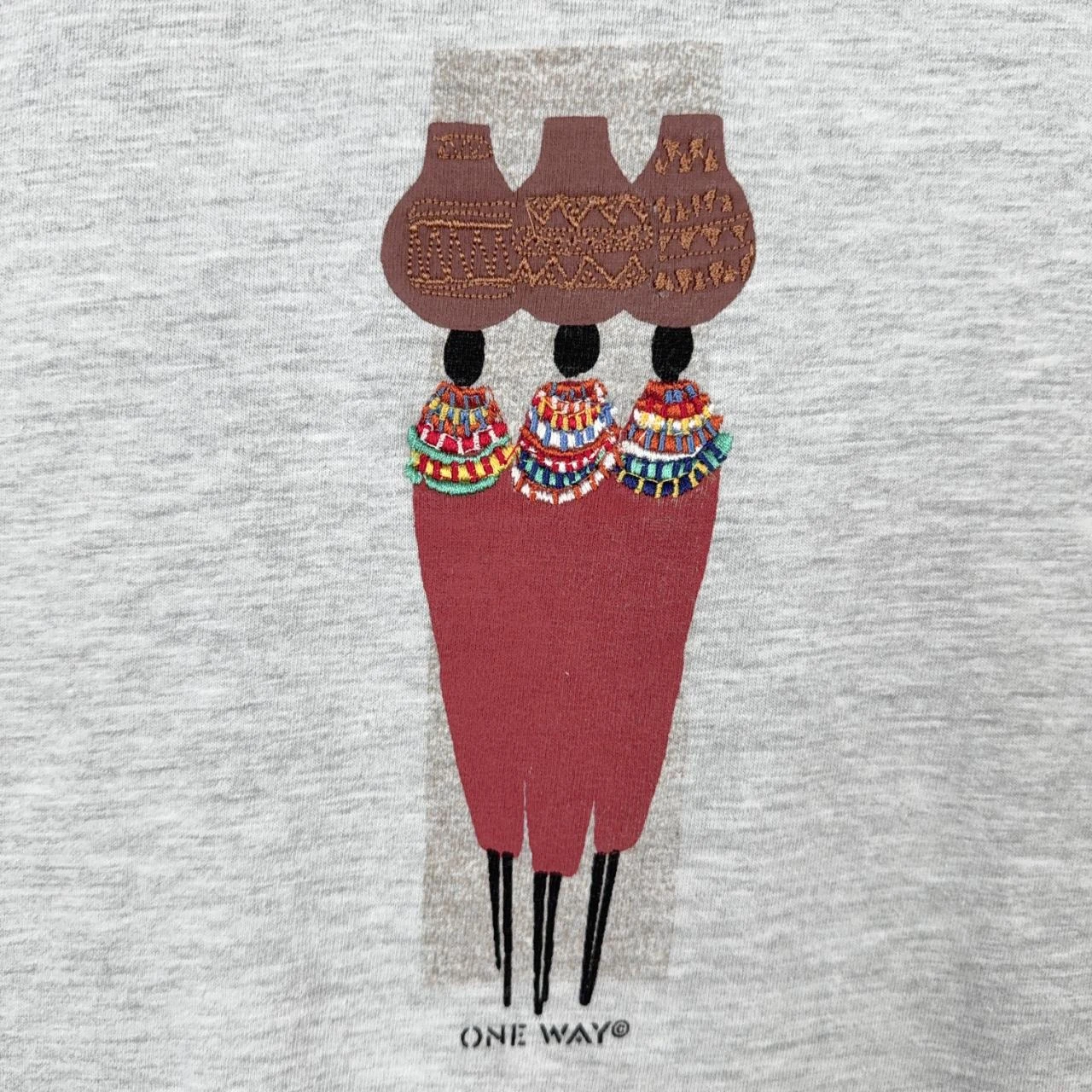 T-shirt graphique One Way gris taille S – photo 3